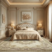 Китайский ковер 002040 Бежевый